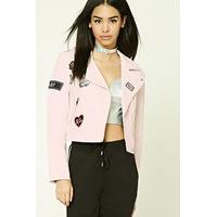 Patch Graphic Moto Jacket