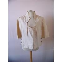 Pauline Hill - Size: 14 - Cream / ivory - Smart jacket / coat
