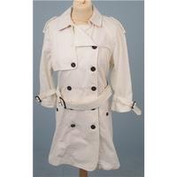 paul smith size 14 white cotton coat