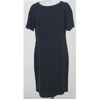 Paul Costelloe: Size 14: navy wool dress