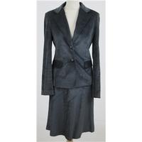 park bravo size m grey skirt suit