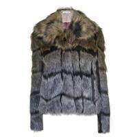 patrizia pepe faux fur jacket