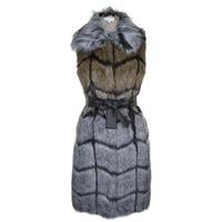 PATRIZIA PEPE Faux Fur Gilet