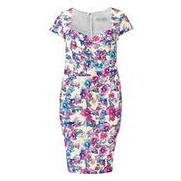 paperdolls floral print dress