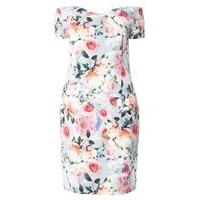 Paper Dolls Floral Shift Dress, Rose