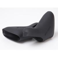 pair of black sram hoods for doubletap levers