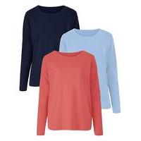 Pack of 3 Long Sleeve Jersey Tops