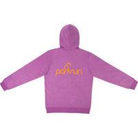 parkrun Kids Tree Zip Hoody Long Sleeve Running Tops