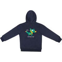 parkrun kids fox zip hoody long sleeve running tops