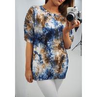 Palma Taupe Tie Dye T-Shirt