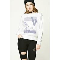 Palm Tree Graphic Sweatshirt