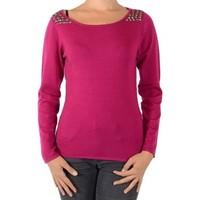 Pascal Morabito Pullover With Gift Box MFP 903 Plum women\'s Sweater in purple