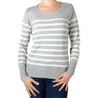 pascal morabito pullover mfp 210 grey ecru womens sweater in grey