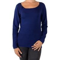 pascal morabito pullover with gift box mfp 902 navy womens sweater in  ...