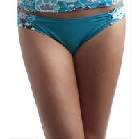 Panache Loren, Teal Gathered Bikini Brief