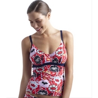 Panache Loren, Red U/W Tankini Top