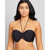 panache marina bandeau bikini top