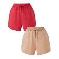 Pack of Two Pull On Shorts