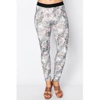 Paisley & Leopard Print Leggings