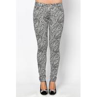 Paisley Print Trousers