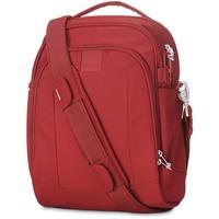 pacsafe metrosafe ls250 anti theft shoulder bag vintage red