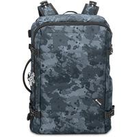 pacsafe vibe 40 anti theft 40l carry on backpack grey camo