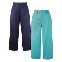 Pack Of 2 Crop Trousers