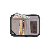 pacsafe rfidsafe v50 anti theft rfid blocking compact wallet black