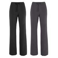 Pack 2 Straight Leg Trousers - Short