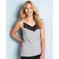 Pack of 2 Lace Trim Camisoles