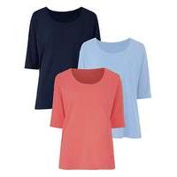 pack of 3 short sleeve t shirts