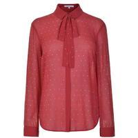 PATRIZIA PEPE Pussybow Polka Dot Blouse