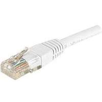 Patch Cord Rj45 U/utp Cat.6 White- 10 M Full Copper