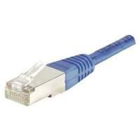 Patch Cord Rj45 F/utp Cat.5e Blue- 0.70 M Full Copper