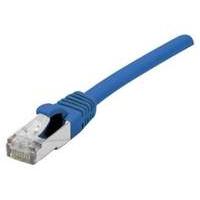 Patch Cord Rj45 Cat.6a F/utp Lszh Snagless Blue- 25 M Full Copper