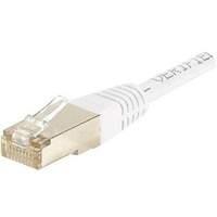 Patch Cord Rj45 Cat.6 S/ftp White- 5 M Full Copper