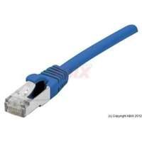 Patch Cord Rj45 Cat.6a F/utp Lszh Snagless Blue- 1 M Full Copper