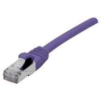 Patch Cord Rj45 Cat.6a S/ftp Lszh Snagless Purple- 2 M Full Copper