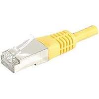 Patch Cord Rj45 Cat.6 S/ftp Yellow-10 M Full Copper