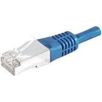 Patch Cord Rj45 Cat.6 S/ftp Blue- 0.30 M Full Copper