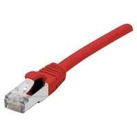 Patch Cord Rj45 Cat.6 F/utp Lszh Snagless Red- 10 M Full Copper