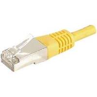 Patch Cord Rj45 Cat.6a F/utp Lszh Snagless Yellow- 25 M Full Copper