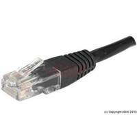 Patch Cord Rj45 Cat.5e U/utp Black- 0.30 M Copper/aluminium