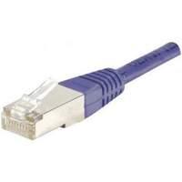 Patch Cord Rj45 F/utp Cat.6 Purple- 0.50 M Full Copper