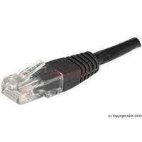 Patch Cord Rj45 Cat.6 U/utp Black- 0.50 M Copper/aluminium