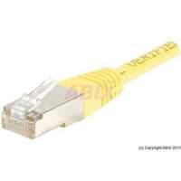 Patch Cord Rj45 Cat.6 F/utp Yellow- 0.15 M Copper/aluminium