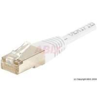 Patch Cord Rj45 Cat.6 S/ftp White- 2 M Full Copper