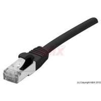 Patch Cord Rj45 Cat.6a F/utp Lszh Snagless Black - 0.50 M Full Copper