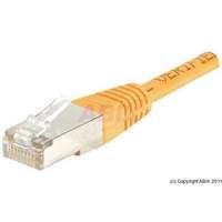 Patch Cord Rj45 Cat.5e F/utp Orange- 0.15 M Full Copper