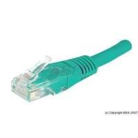 Patch Cord Rj45 Cat.5e U/utp Green- 1 M Full Copper